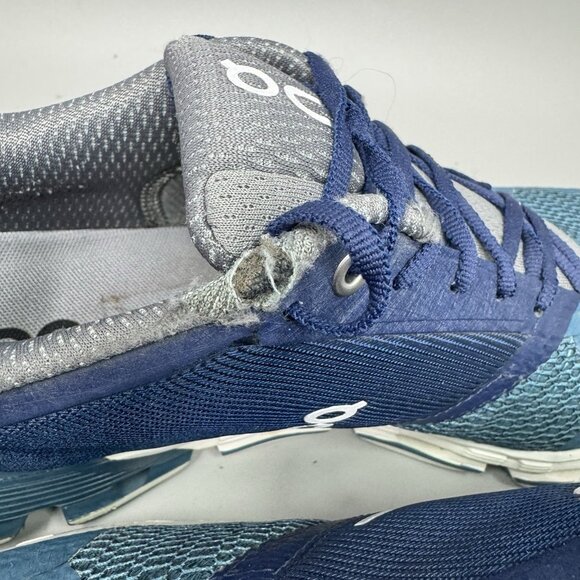 ON CLOUDFLYER 4 Womens Size 10 Athletic Running Sneakers Blue Teal White - Picture 3 of 10